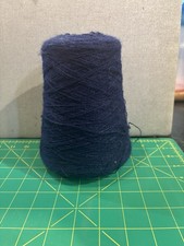 Navy Blue Cone Of Yarn