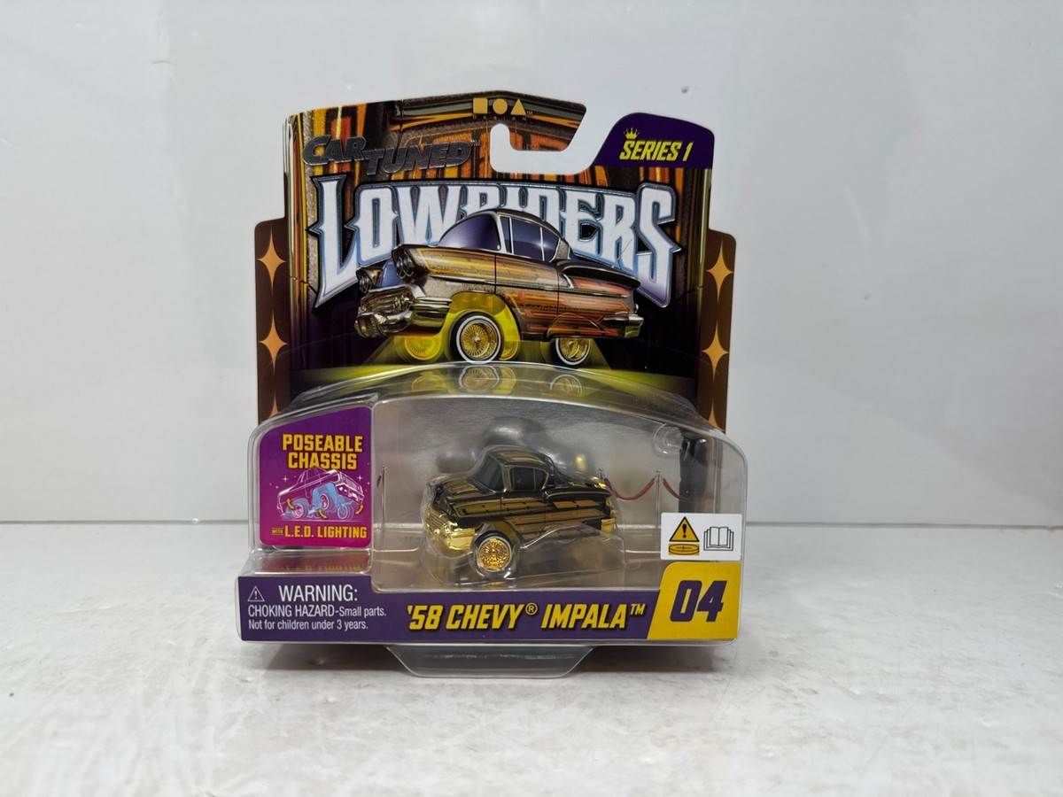 Jada Car Tuned Lowriders 1958 Chevy Impala 1:64 Diecast | eBay