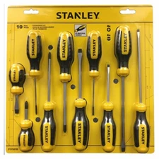 10-Pc. Standard Fluted Screwdriver Set - STHT60799