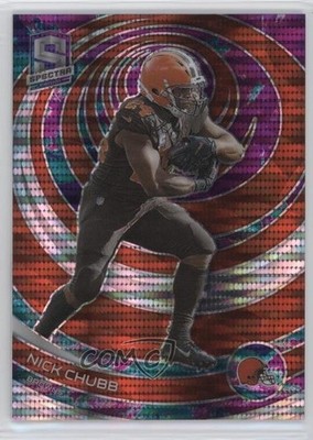 2023 Panini Spectra Celestial Prizm 45/99 Nick Chubb #23 1gt6