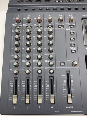 TASCAM 424 MKII 4-Track Portastudio Cassette Tape Recorder Tested