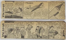 Vintage 1948 SMILIN' JACK Newspaper Comic Strips