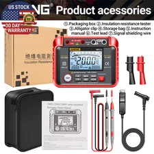 MH13 Ohm Voltage Tester Digital Multimeter Megometro Insulation Earth High Resis