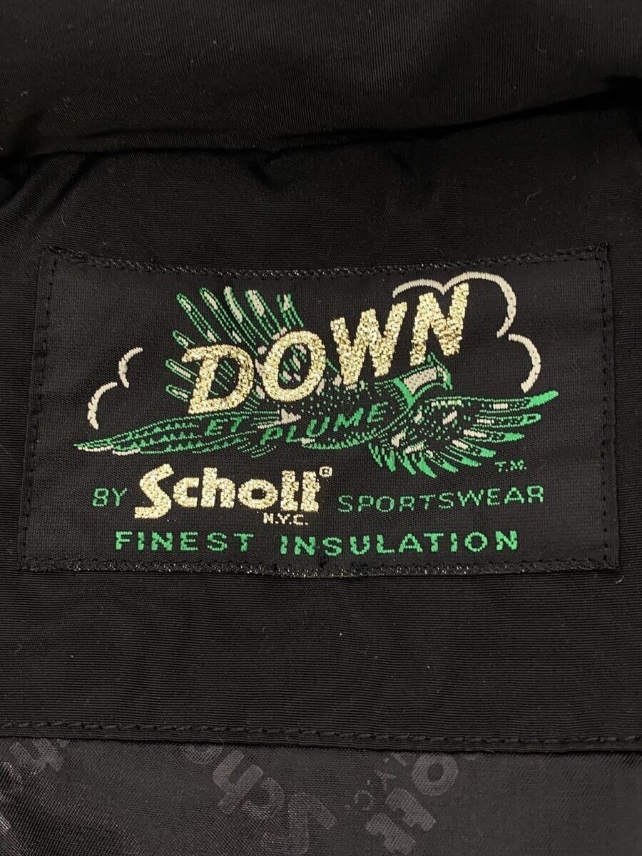 Schott Down Jacket Polyester Black Men's Size/Lar… - image 3
