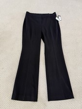 nine west women black dress pants size 8 new with tag