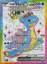 Lapras ex 158/142 Stellar Crown Ultra Rare NM on eBay