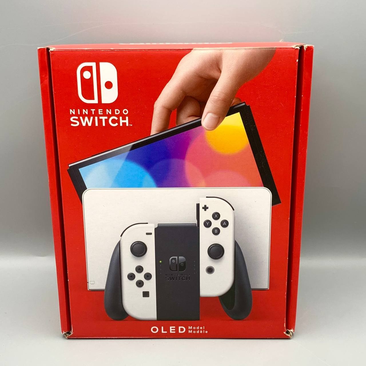 Console NINTENDO SWITCH OLED COMPLETA con SCATOLA e ACCESSORI + CAVI