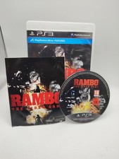 Rambo The Video Game Sony Playstation 3 Game With Manual Clean Disc Tested Pal