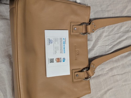 BALENCIAGA Miami Leather Tote Shoulder Bag Camel Authenticated - Picture 5 of 9