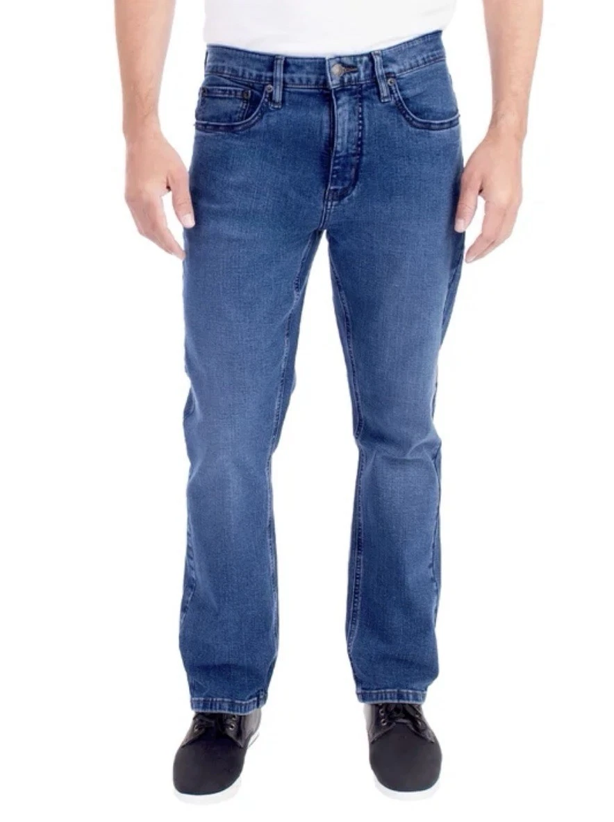 Urban Star Men's Stretch Slim Fit Jeans, Size 38X30 Color Blue