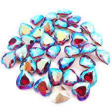 Swarovski 4831 Antique Heart Fancy Stone 5.5 5mm 4pcs 