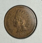 1903 Indian Head Cent Fine Condition Nice Details Exact Coin Pictured