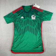 Adidas Men's Medium Green Mexico 2022 Short Sleeve Home Soccer Jersey HD6899 