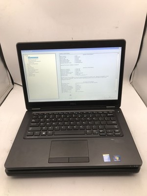 DELL LATITUDE E5450 -LOT OF 2- BOOTS TO LOCKED BIOS - INTEL I3 5TH GEN -READ- BB
