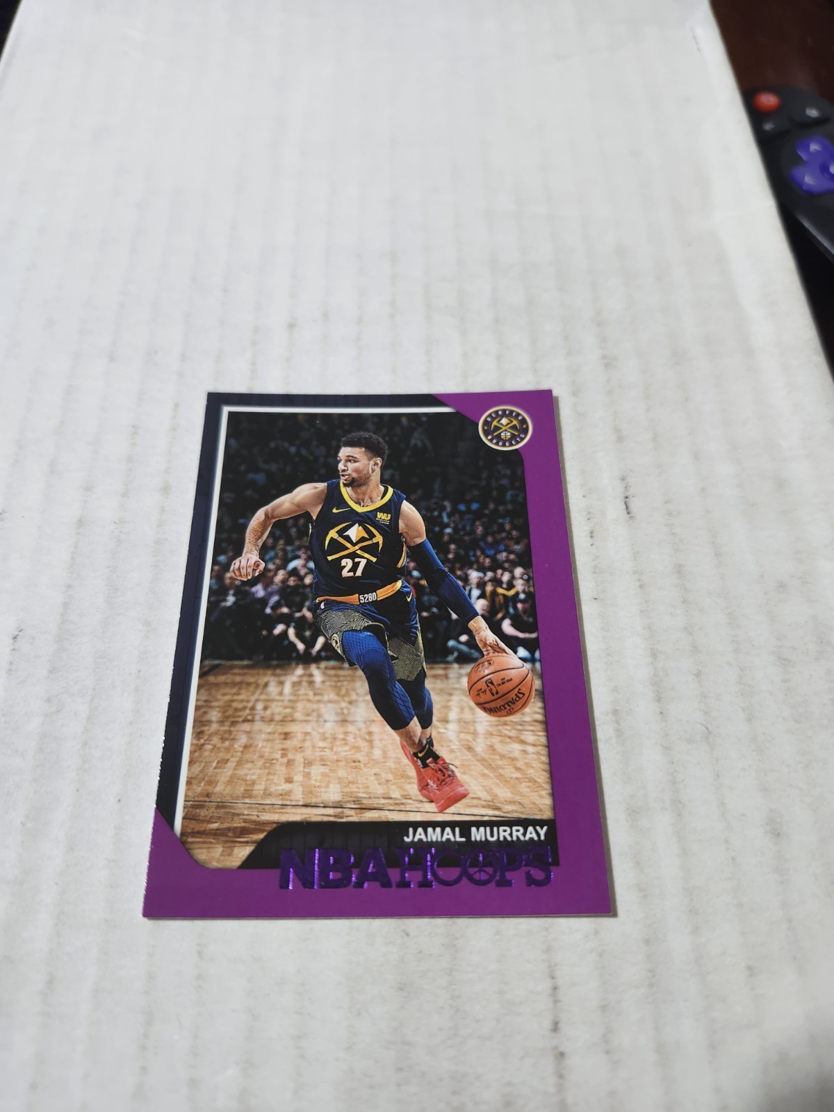 2018-19 NBA Hoops Purple Jamal Murray # 22