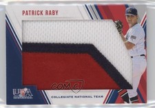 2018 Panini USA Baseball Stars & Stripes Jumbo Prime 3/8 Patrick Raby #17 s3g