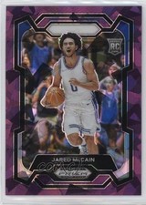 2024-25 Panini Prizm Draft Picks Purple Ice Prizm 144/149 Jared McCain #35 1yj