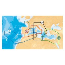 CARTUCCIA MSD Navionics PLATINUM+ XL3 - Area 33P+ - Central Mediterranean - 1 P