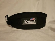 Schiek Lifting Belt X-Small Black 24-28" Lumbar & Abdominal Support Orig $54.95