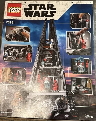 LEGO STAR WARS, DARTH VADER'S CASTLE, 75251, 1060 PCS, BOX IS SEALED