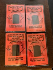 4 Best of the Big Bands Cassette Tapes, Vols. 1 - 4 Various Artists.