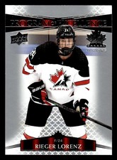 2022-23 Upper Deck Team Canada Juniors 131 Rieger Lorenz