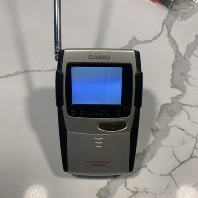 Casio Tv-880b Portable Pocket Color TV Uhf/vhf for sale online | eBay