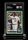 2023 Topps World Baseball Classic - Mike Trout #1 Green Sparkle Foil /75
