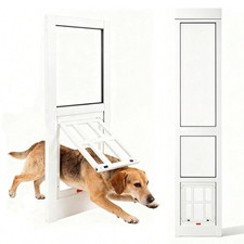 Endura Flap Thermo Panel Pet Door for Sliding Doors Frame Secure Locking Cover