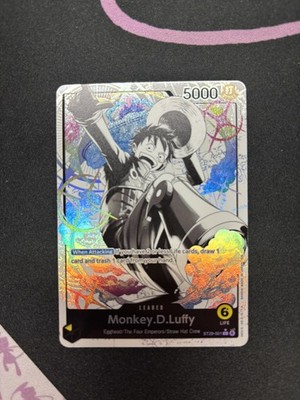One Piece Monkey.D.Luffy ST29-001 Alt Art Leader Card Bandai