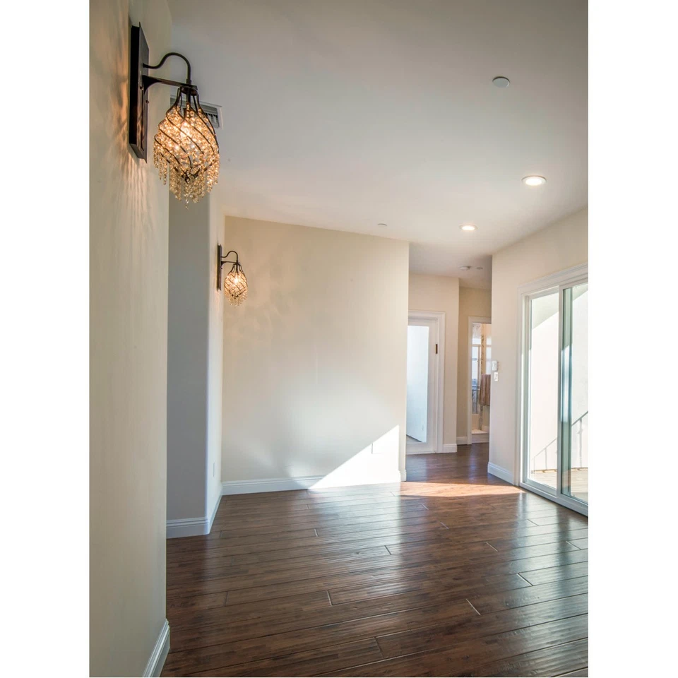 Aplique de pared Maxim Lighting 22001BCGS giratorio dorado plateado Foto 4 de 4