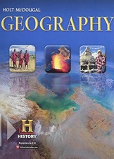 GEOGRAPHY: STUDENT EDITION 2012 By Holt Mcdougal - Hardcover **BRAND NEW**