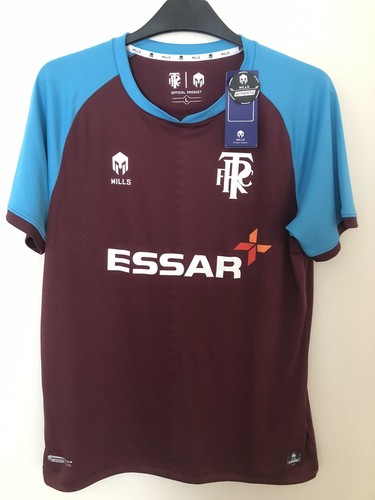 Tranmere Rovers Away Football Shirt 2021-2022 Mills *Size Large Mens (BNWT)