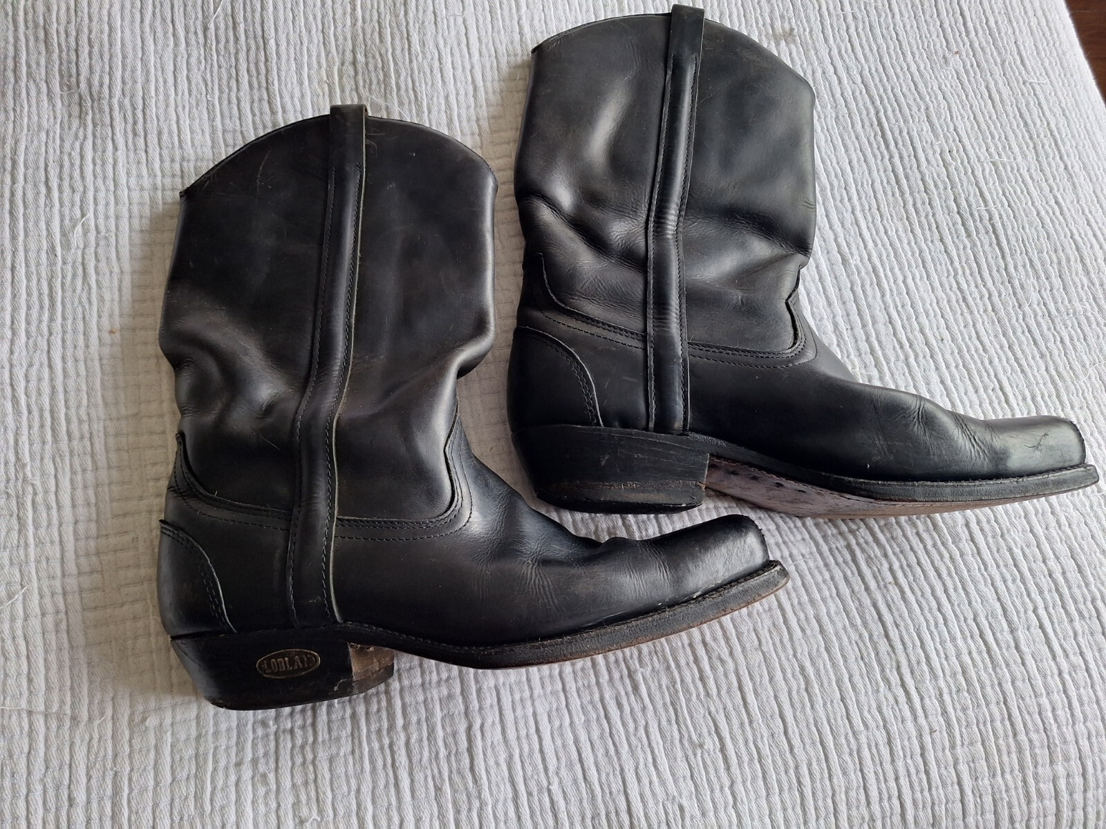 Mens Loblan Cowboy Boots Size EU 45 UK 10 eBay
