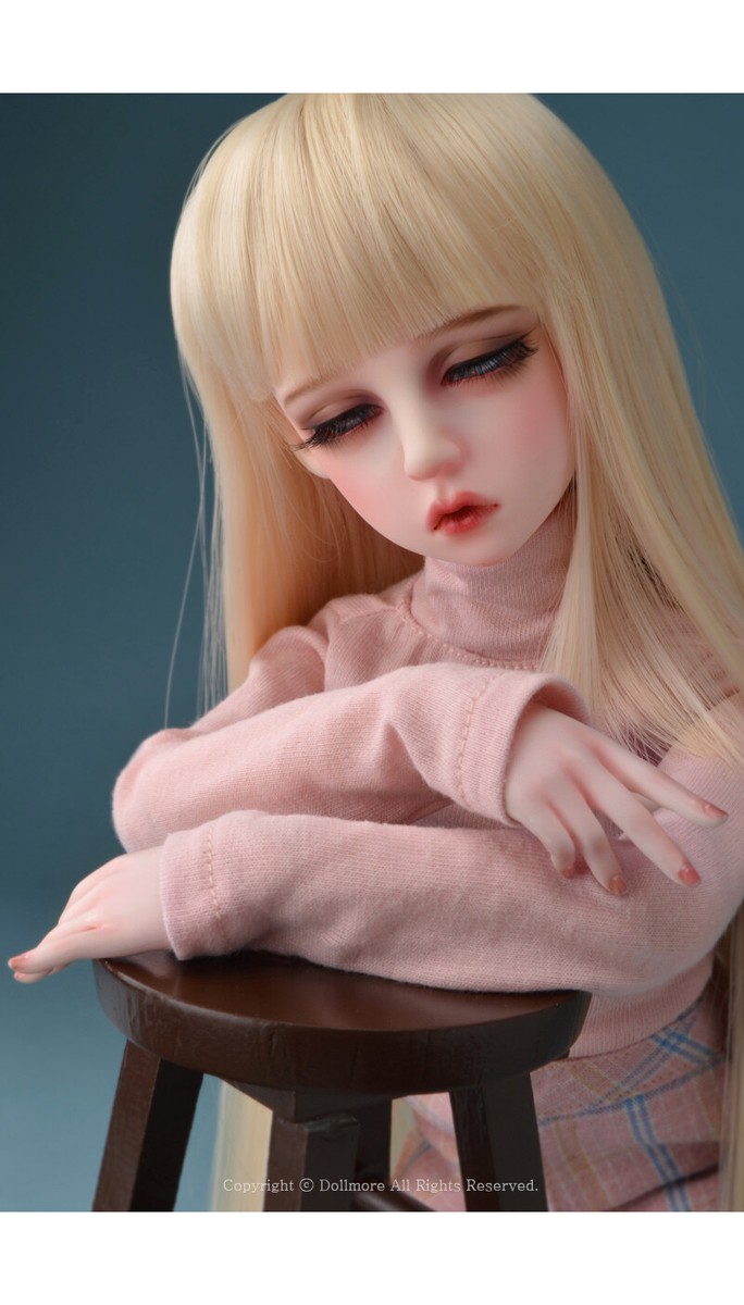 DOLLMORE] MSD 1/4 BJD DOLL Kid Dollmore Girl - Thinking Grammy