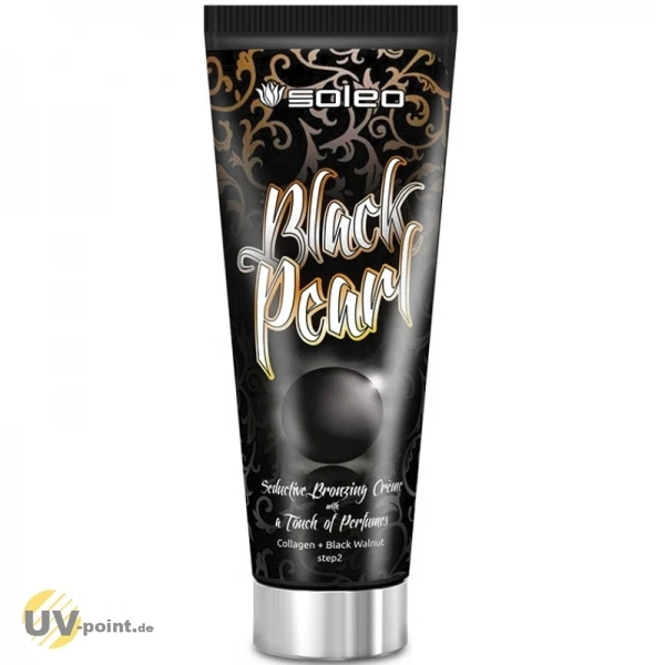 SOLEO BLACK PEARL Seductive Bronzing Crème 150ml Solarium Bräunungs Kosmetik