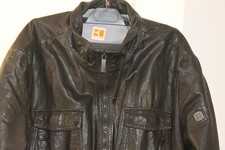Hugo Boss  Lederjacke Gr. L Schwarz, Reisverschluss. Sehr gut erhalten