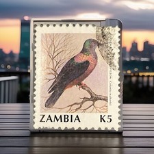 Stamps : ZAMBIA 1991 5k BIRDS Fine Used (Aussie Stock)