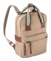 Camel Active Bari Backpack M Rucksack Rucksack Beige Beige Braun Neu