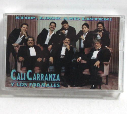 Cali Carranza - Cassette Tape - Stop Look and Listen - Latin Tejano Chicano - Afbeelding 1 van 2