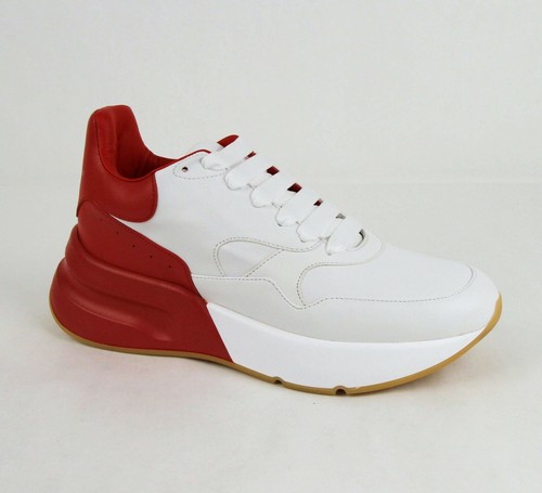 $790 Alexander McQueen Men White/Red 