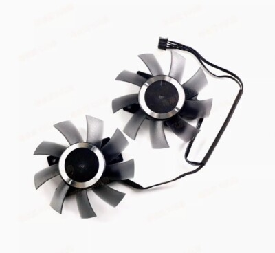 1pair of INNO3D/1660ti 2060 TWIN X2 Black Gold Supreme Graphics Fan CF-12815S