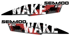 SEADOO WAKE 210 GRAPHIC KIT BPR CHALLENGER SE 21 STICKERS DECALS VYNYL WRAP SET