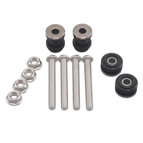 Sissy Bar Backrest Mount Docking Hardware Bolt Kit For Harley Sportster 1200 883 - Picture 10 of 13
