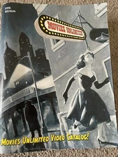 Movies Unlimited 2006 Edition Movie Video Catalog With $5 Credit Voucher