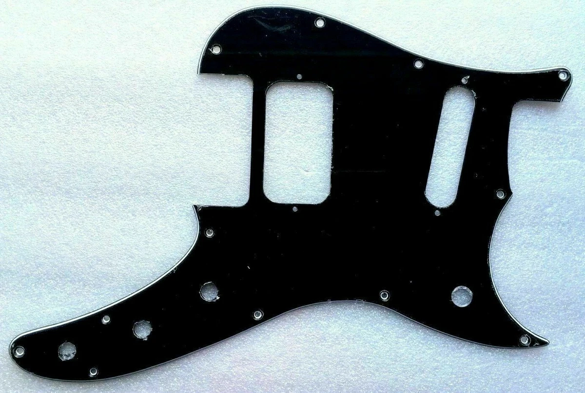 Stratocaster Standard pickguard 1Ply Black,thickness 2.3mm f