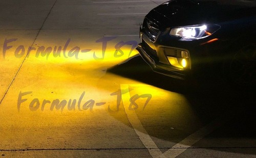 LED 20W H11 Golden Two Bulbs Fog Light Replacement Upgrade Stock Replace Halogen - Picture 12 of 12