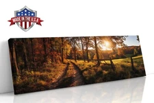 Whispers of Autumn's End Canvas Print for Home Decor, Autumn Wall Decor Poster