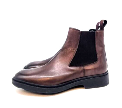Andrea Nobile men's shoes ankle boots 2320 crust size brown clipper