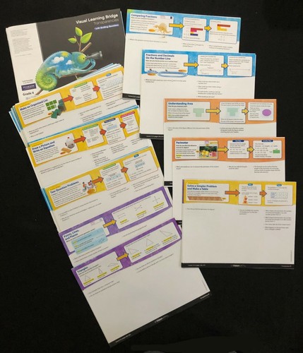 4th - enVision Math VISUAL LEARNING BRIDGE TRANSPARENCIES with Guiding Questions - Picture 3 of 4